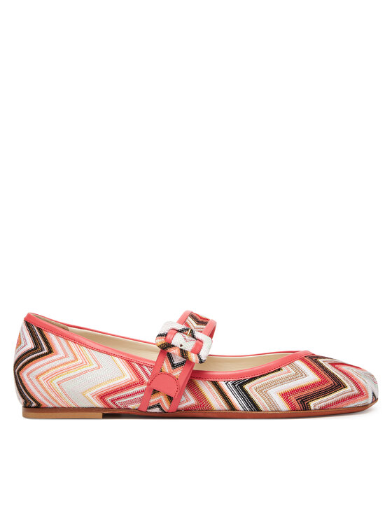 M Missoni Baleriny M Missoni Jean MWF044_002 Różowy