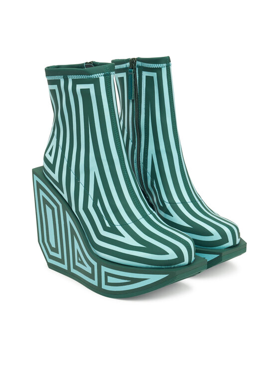 United Nude Ботильйони United Nude Wa Bootie Hi 1087993382 Зелений