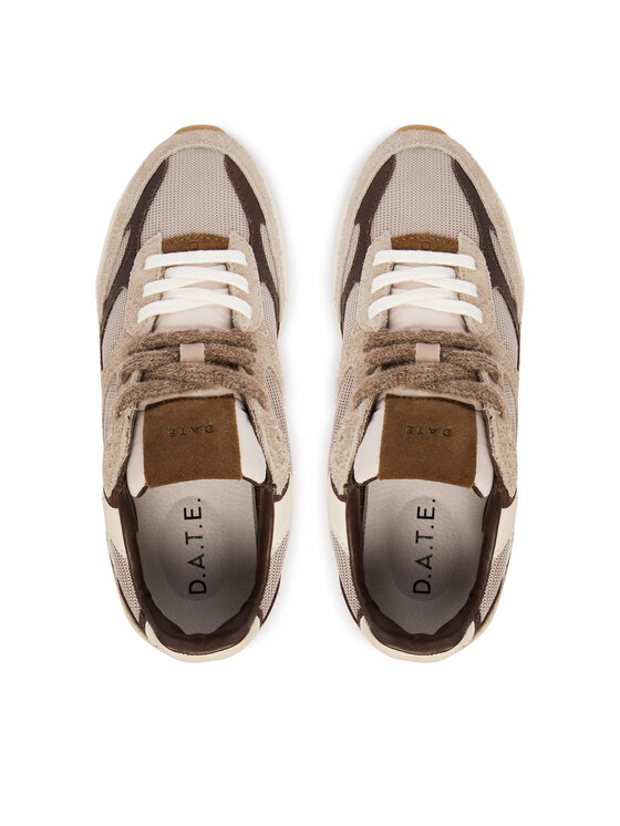 D.A.T.E. Sneakersy D.A.T.E. W451-MS-MN Béžová