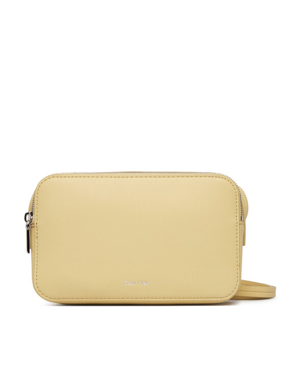 Calvin Klein Borsetta Calvin Klein Foil Logo Elongated Camera Bag LV04F3276G Giallo
