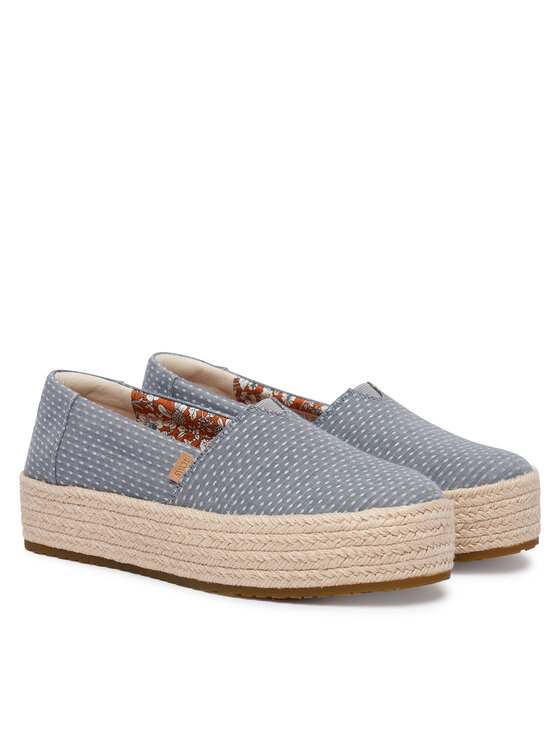 Toms Еспадрильї Toms Valencia 10023063 Світло-синій