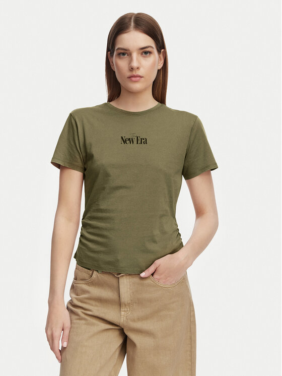 ONLY ONLY Camiseta Lucy 15346760 Marrón Regular Fit