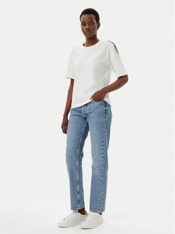 ViCOLO ViCOLO Футболка RD0015 Білий Regular Fit