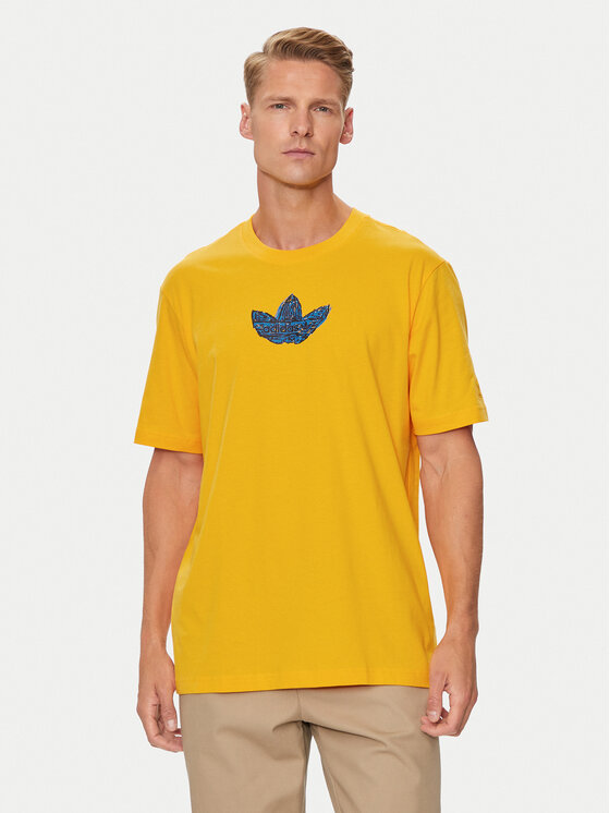 adidas adidas Футболка Supply Sport IZ2572 Жовтий Regular Fit