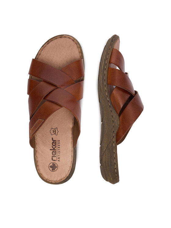 Rieker Чехли Rieker CEO-22092-24 Кафяв