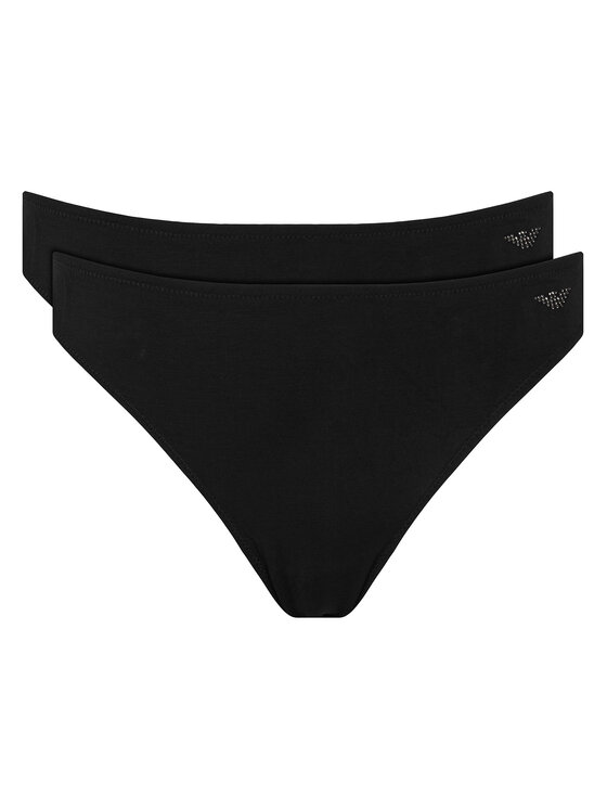 Emporio Armani Underwear Emporio Armani Underwear Conjunto de bragas brasileñas EW005512 AF25571 UC001 Negro