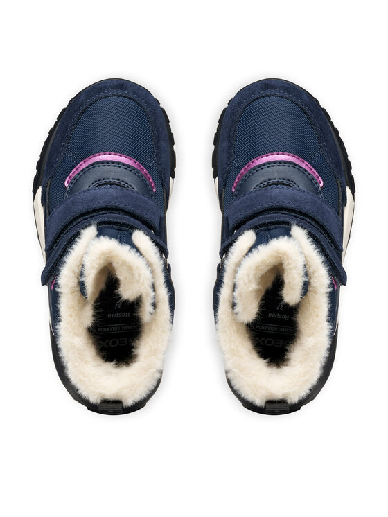 Geox Stivali da neve Geox J Trekkyup Girl B Abx J46M7E 08V22 C4269 S Blu scuro