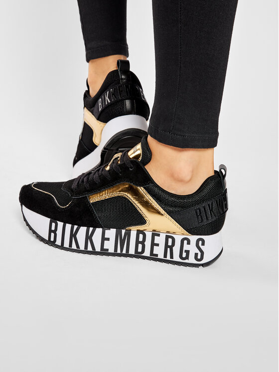 Bikkembergs Sneakersy Bikkembergs Lorely B4BKW0096 Czarny