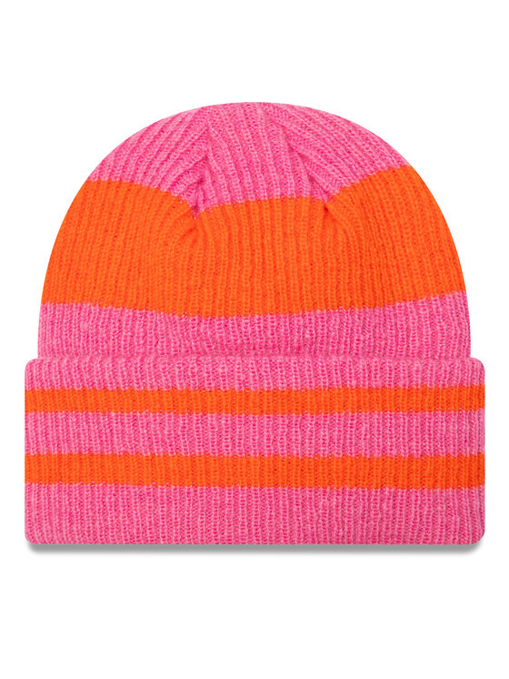 New Era Berretto New Era Stripe Cuff Knit Beanie 60580763 Rosa