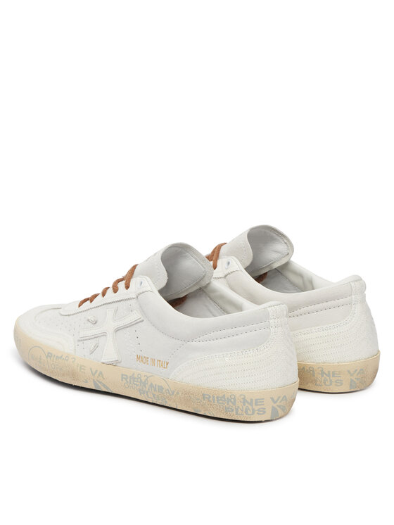 Premiata Sneakersy Premiata Davidd Var 8294 Biela