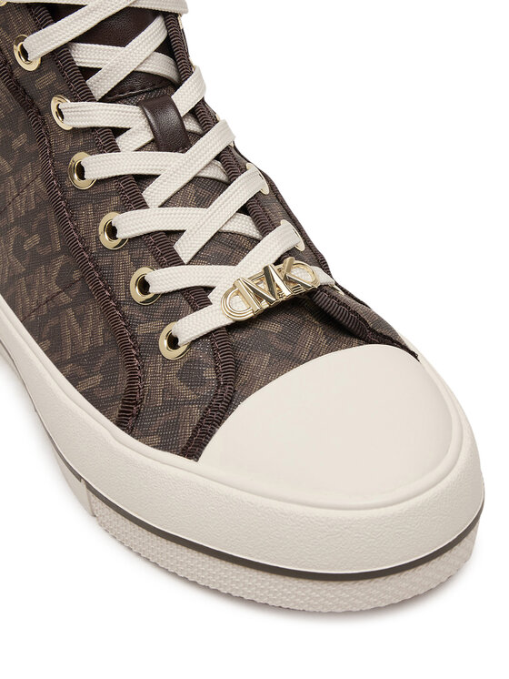 MICHAEL Michael Kors Кеди MICHAEL Michael Kors Evy High Top 43F4EYFE5B Коричневий