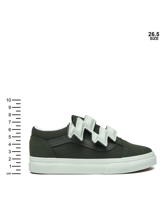 Vans Sneakersy Vans Old Skool V Bolt Strap VN000D1BEMU1 Kaki