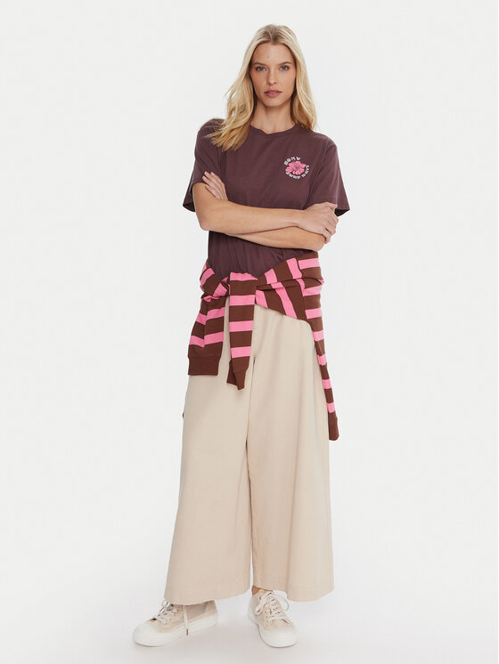 Roxy Roxy Camiseta Hangloose The Sky ERJZT06020 Violeta Regular Fit