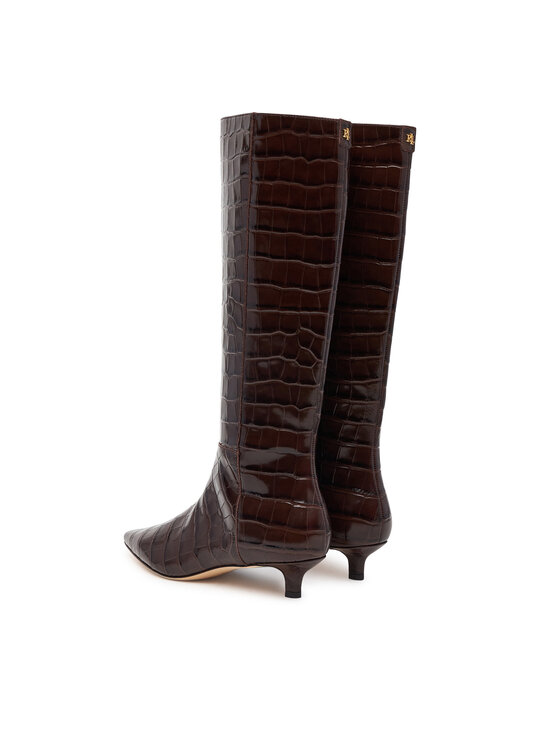LAUREN RALPH LAUREN Stiefel LAUREN RALPH LAUREN Frncsa Tl 802P18306001 Dunkelbraun