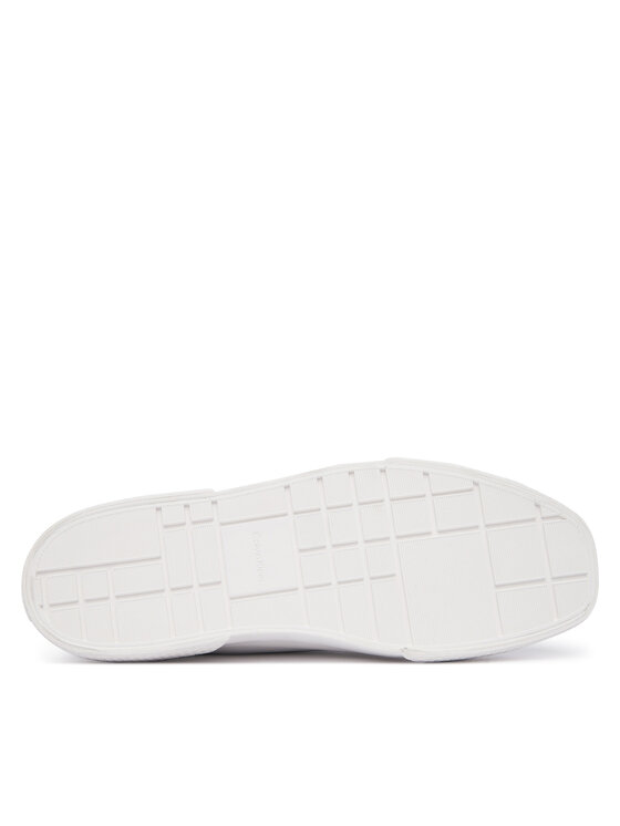 Calvin Klein Sneakers Calvin Klein Vulc Lace Up Low Lth HW0HW03077 Λευκό