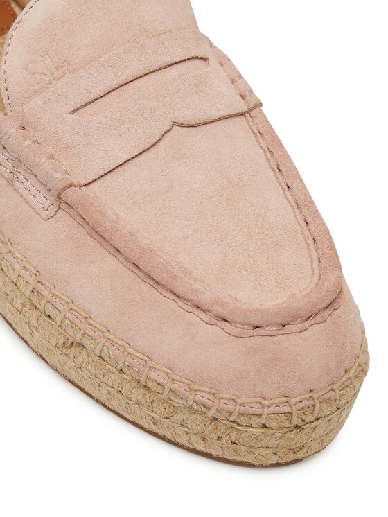LAUREN RALPH LAUREN Espadryle LAUREN RALPH LAUREN Luize 802953958009 Różowy