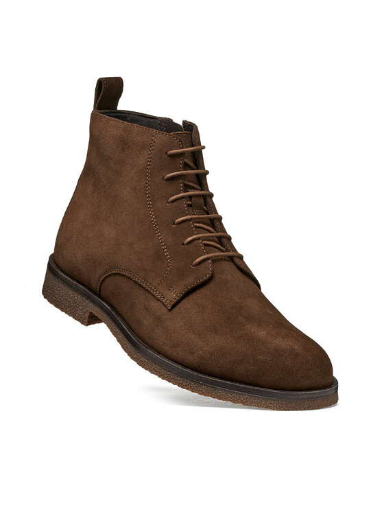 Geox Gležnjače Geox U Claudio U6658A 00022 C6006 Tamno smeđa
