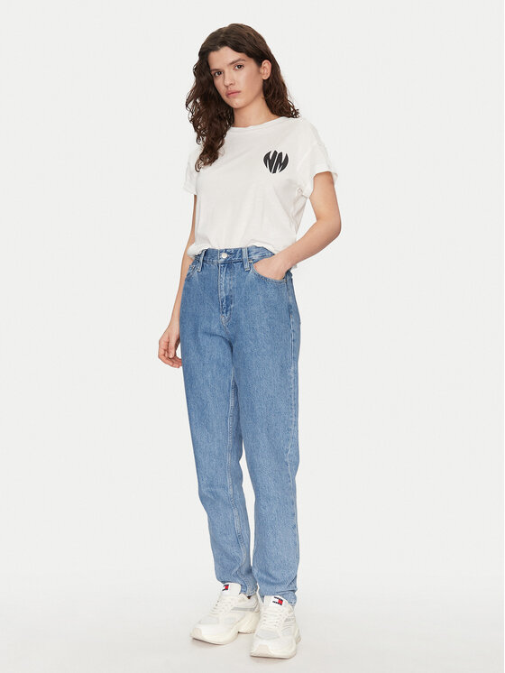 Noisy May Noisy May Marškinėliai Gaby 27032954 Balta Regular Fit