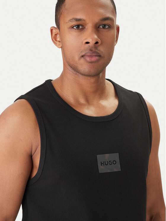 HUGO HUGO Camiseta sin mangas Darrio 50557629 Negro Regular Fit