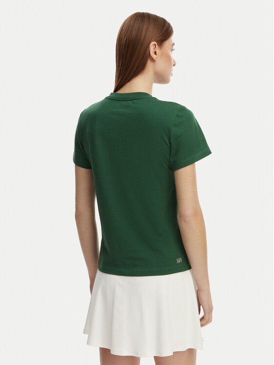 Lacoste Lacoste Camiseta TF9246 Verde Slim Fit