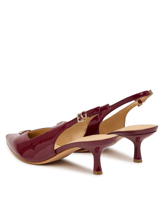 Guess Туфлі Guess FLTYNN PAF05 Бордовий