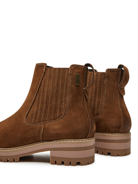Wrangler Kotníková obuv s elastickým prvkem Wrangler Callie Women Mid 20243073 Hnědá