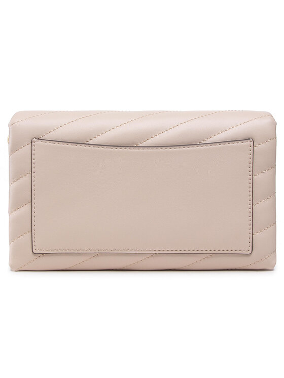 Tory Burch Сумка Tory Burch Kira Chevron Chain Wallet 64068 Бежевий