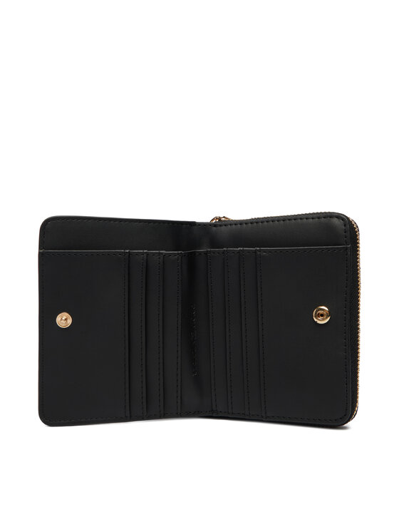 Tommy Hilfiger Πορτοφόλι Tommy Hilfiger Th Icon Med Za W/Flap Mono AW0AW18474 Μαύρο