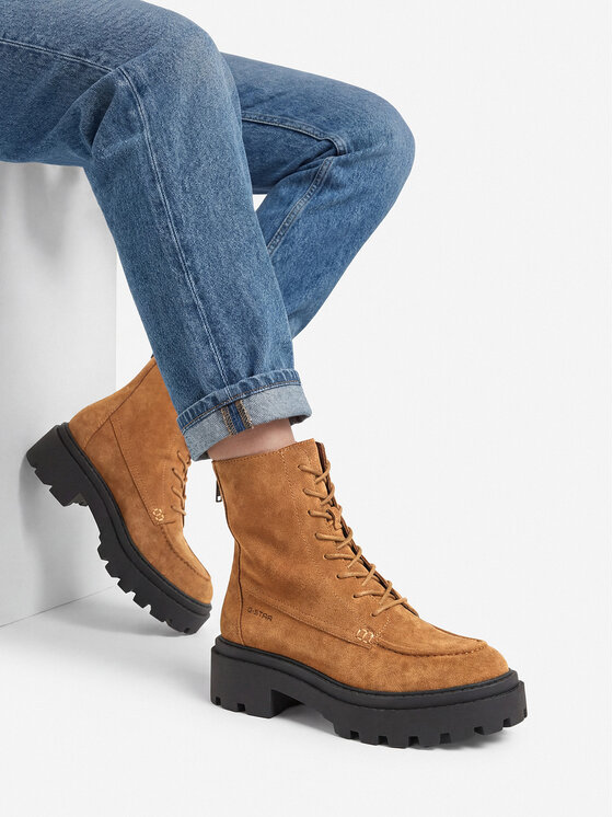 G-STAR Черевики G-Star Raw EO-LEYLA-HY25713 Бежевий