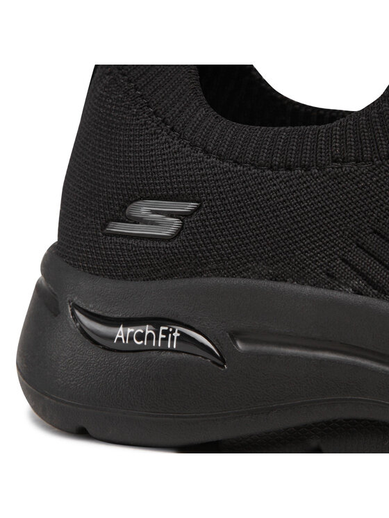 Skechers Laisvalaikio batai Skechers Go Walk Arch Fit Iconic 124409/BBK Juoda