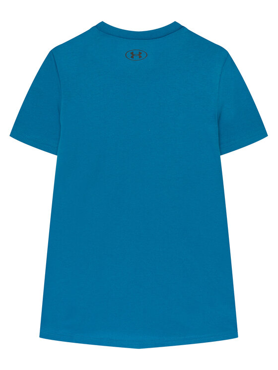 Under Armour Under Armour Футболка Ua Sportstyle Left Chest Ss 1363280 Голубий Loose Fit