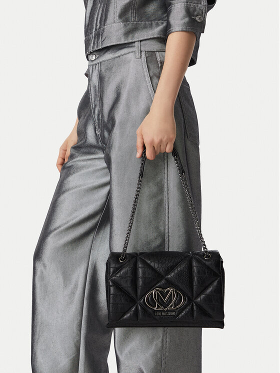 LOVE MOSCHINO Geantă LOVE MOSCHINO JC4041PP1PLF1000 Negru