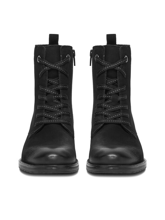 Lasocki Šnurovacia obuv Lasocki CEO-WI23-DALIA3-26 Čierna