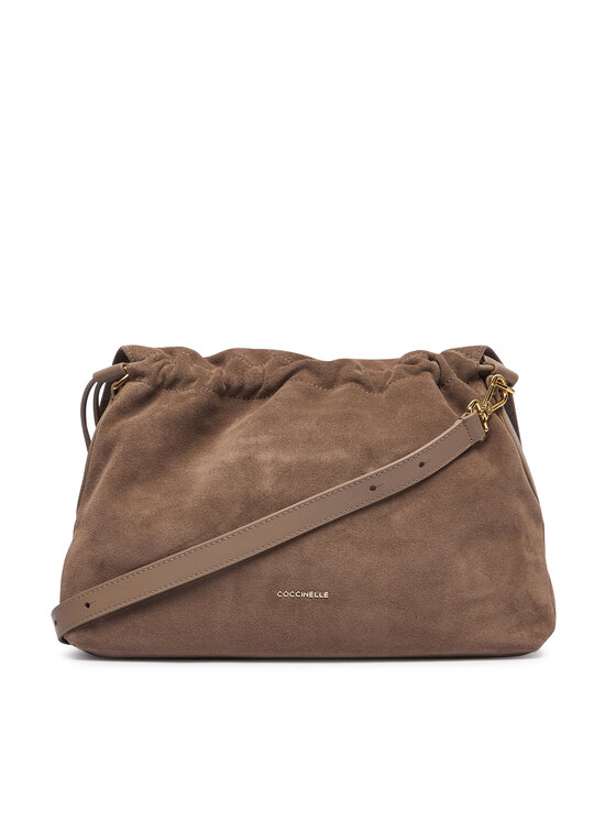 Coccinelle Torebka Coccinelle V9G Coccinellelidia Suede Bim E1 V9G 13 04 01 Beżowy ciemny