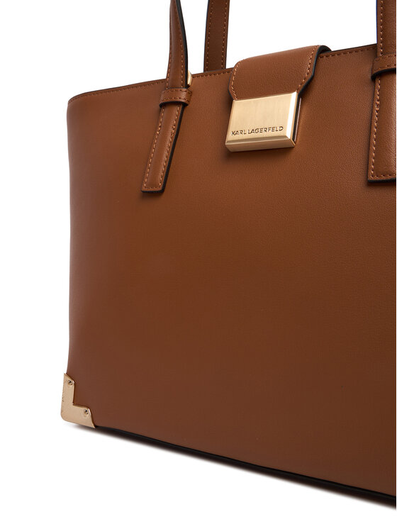 KARL LAGERFELD Rankinė KARL LAGERFELD B1W30256 Ruda