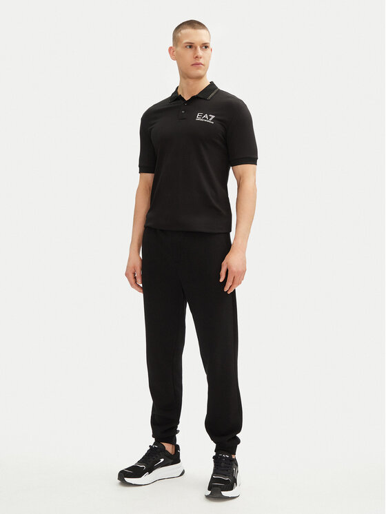 EA7 Emporio Armani EA7 Emporio Armani Поло 7M000300 AF13739 UC001 Чорний Slim Fit