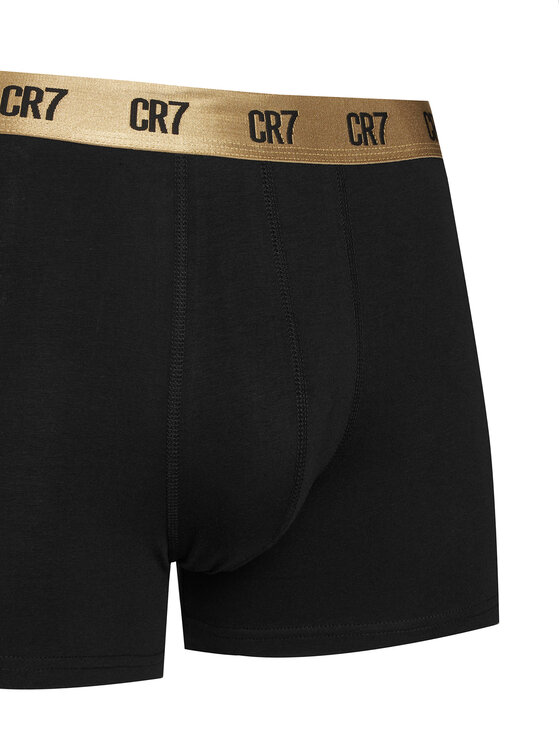 Cristiano Ronaldo CR7 Cristiano Ronaldo CR7 Conjunto de calzoncillos boxer 8125-4900 Negro