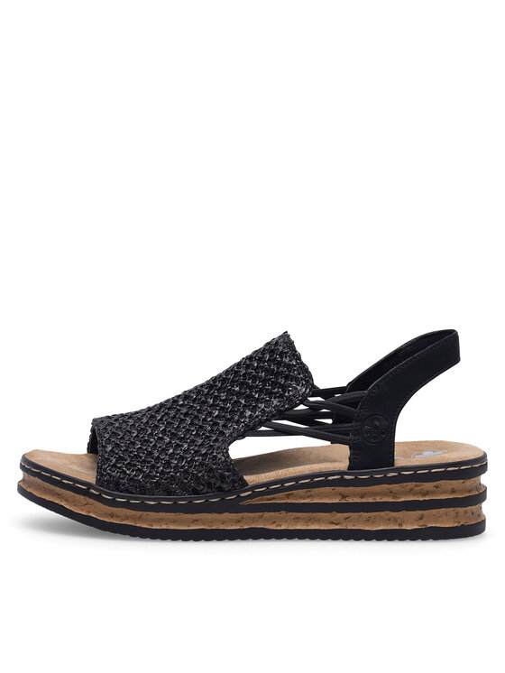 Rieker Sandale Rieker 62941-00 Negru