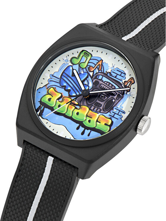 adidas Hodinky adidas Project Two AOST25041 Čierna