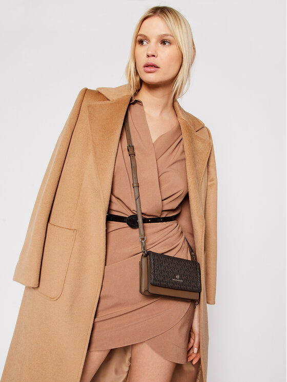 MICHAEL Michael Kors Ročna torba MICHAEL Michael Kors Jet Set Charm 32S1GT9C2B Rjava