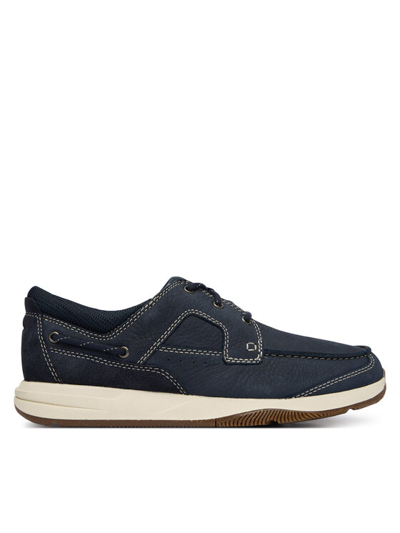Clarks Туфлі Clarks Sailview Lace 26176972 Cиній