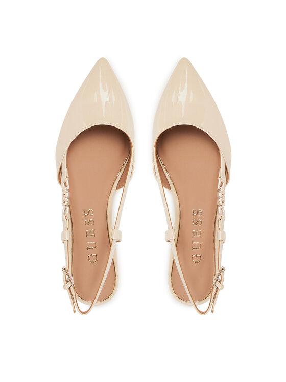 Guess Baleríny Guess FLTFR2 PAF05 Écru