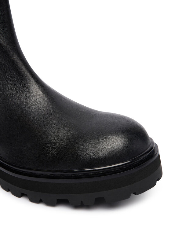 Patrizia Pepe Jātnieku stila puszābaki Patrizia Pepe 8Y0136 L005 Melns