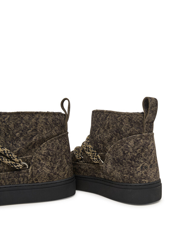 Inuikii Snehule Inuikii Classic Low Camouflage 1001.001.0581 Tmavo zelená