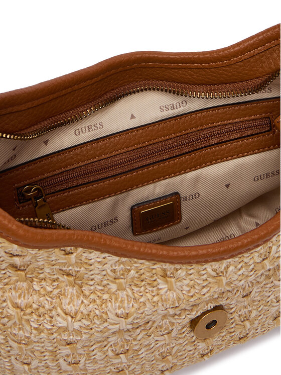 Guess Geantă Guess Camden Mini HWRB93 08720 Bej