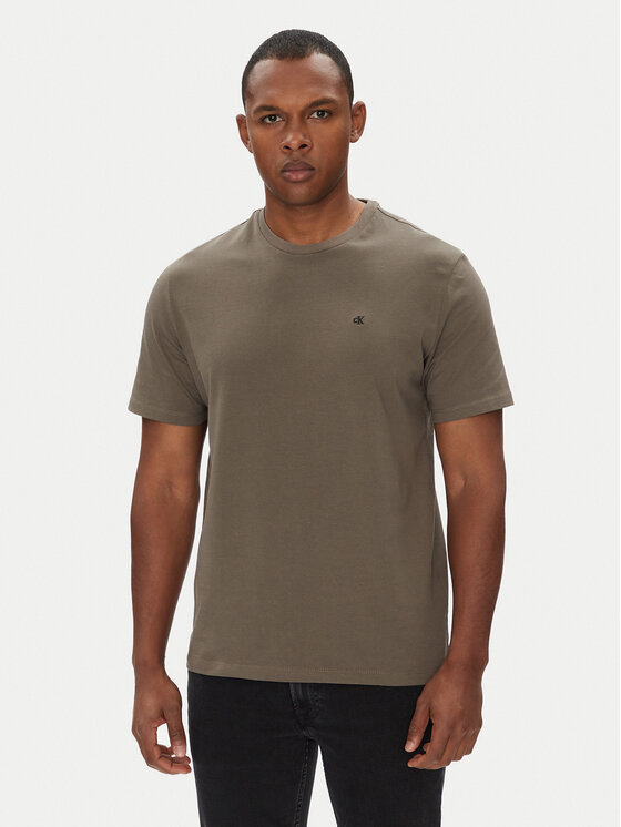 Calvin Klein Jeans Calvin Klein Jeans Majica LV040HM265 Rjava Regular Fit