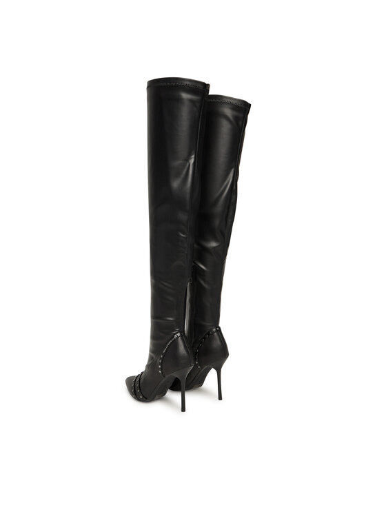 KARL LAGERFELD Kozačky KARL LAGERFELD KL30987 Černá