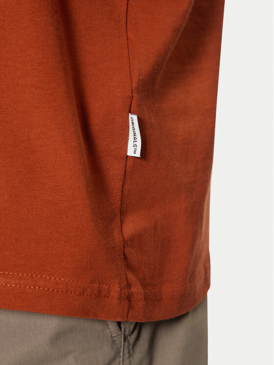 Jack & Jones Jack & Jones T-shirt Boston 12273400 Smeđa Relaxed Fit