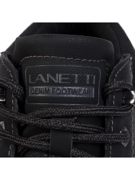 Lanetti Черевики Lanetti MP07-81154-01 Чорний