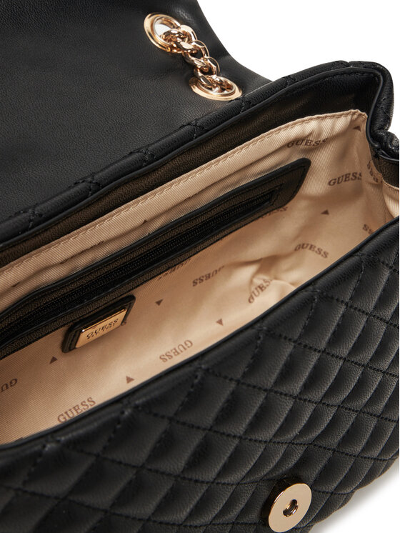 Guess Сумка Guess Everlee HWQG86 79210 Чорний